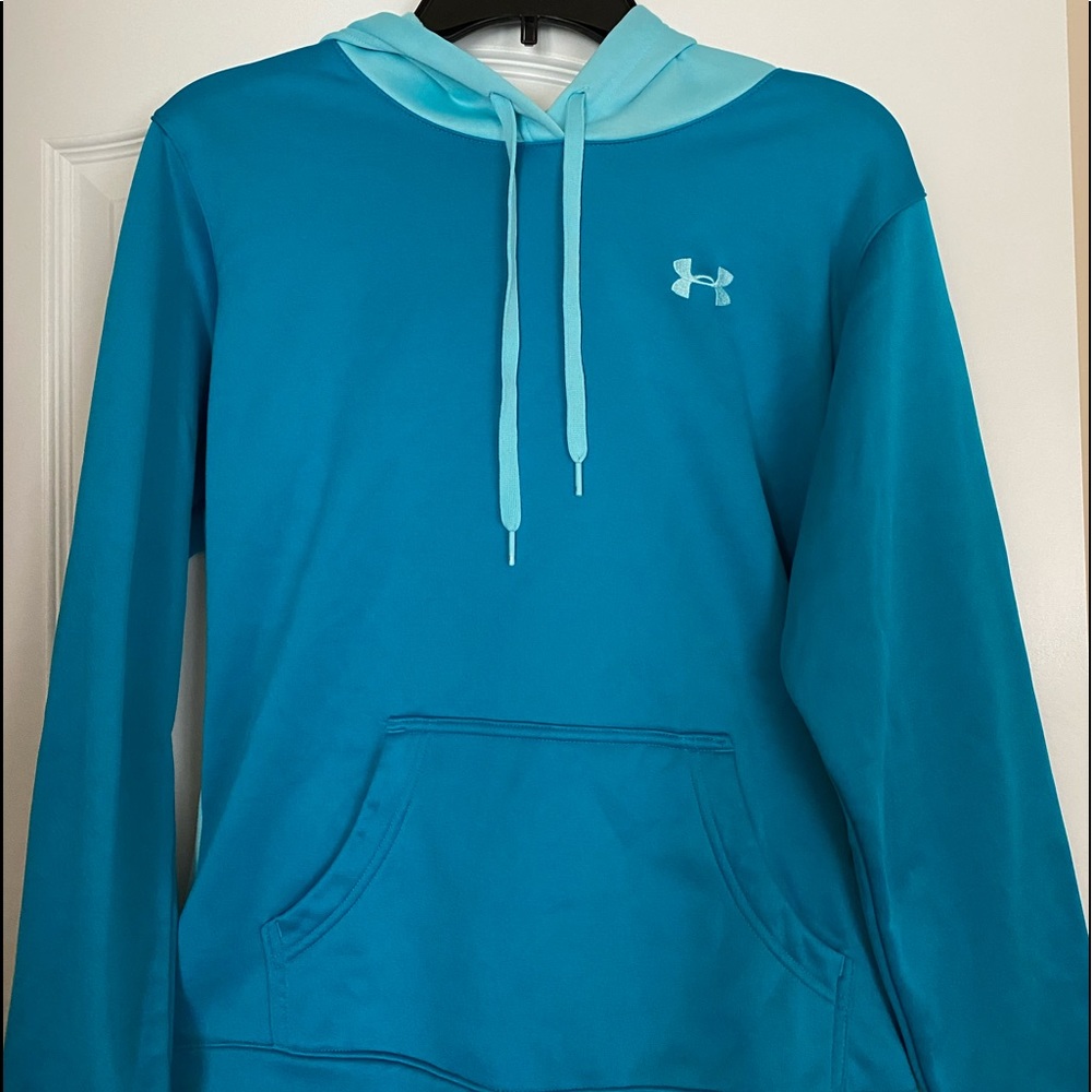 under armor color block sweatshirt